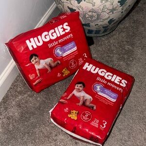 Huggies Little Movers Diapers Size 3